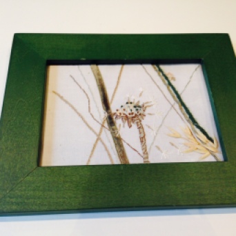 dandelion 3 of 3 framed